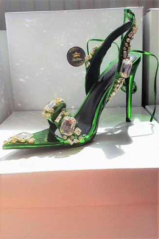 LEAF - women's high stilettos, high heel sandals