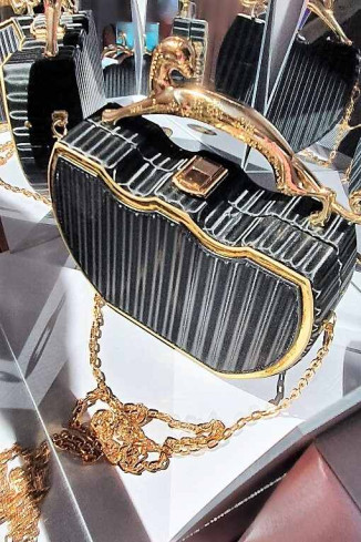 BLACK PANTHER - luxury handbag, handbag decorated, bag expensive