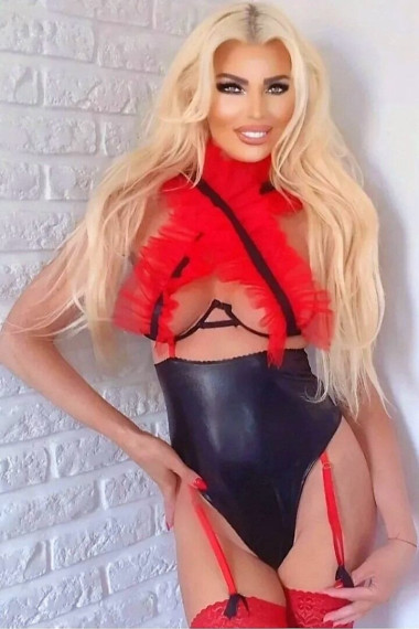 Erotic sexy leather corset - Lola