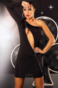 Loulou - seksowna sukienka czarna mini