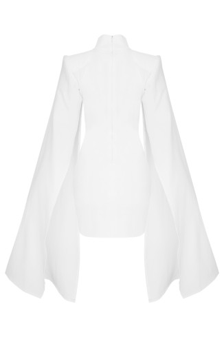MARQUISE - elegancka sukienka koktajlowa biała